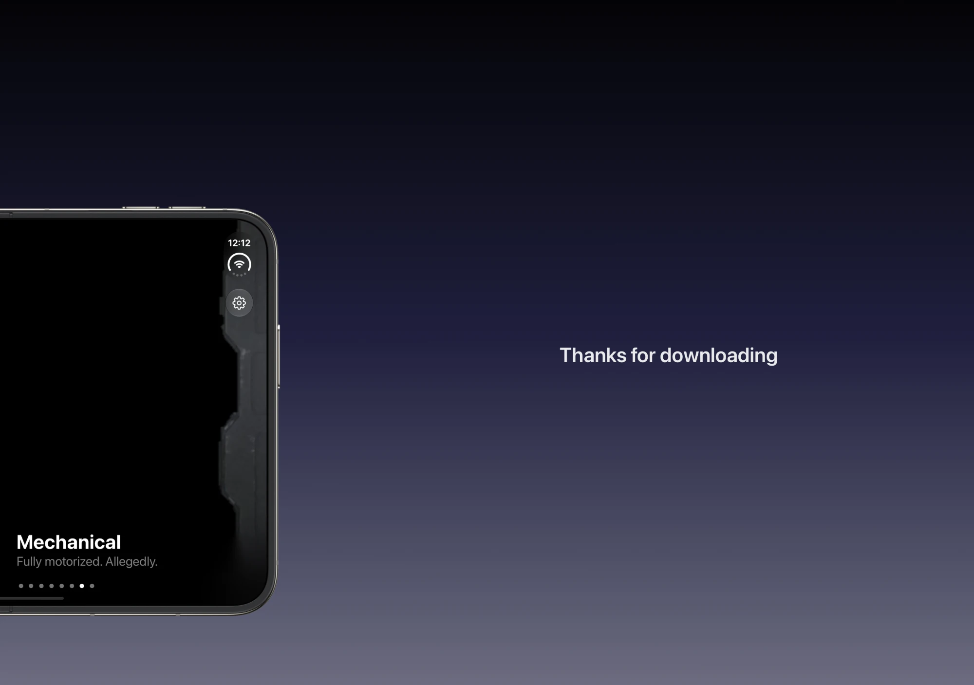 Thanks for downloading.
